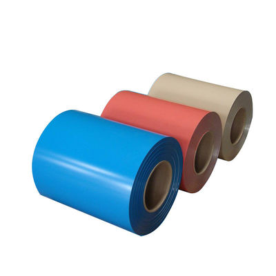 Larghezza personalizzata Assolutamente conveniente Verniciato 100-2000mm Rivestito Colore Rollo di bobina di alluminio