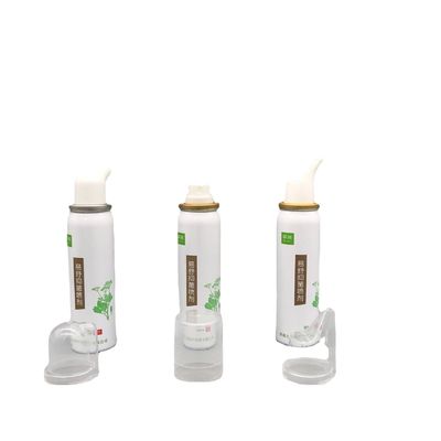 Scatola di spray ricaricabile in alluminio stampa personalizzata vuota 20ml 25ml 30ml 40ml 50ml 60ml 110ml
