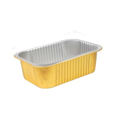 Ordine su misura Contenitore alimentare in foglio di alluminio rettangolare da 1800 ml