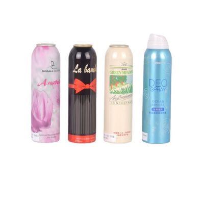 Dimensione personalizzata accettata Durabile Aluminio può vuotare aerosol di alluminio spray per personalizzato