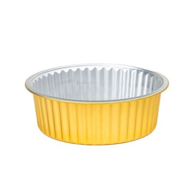 Contenitore di imballaggio per alimenti usa e getta con capacità di 3000 ml e foglio di alluminio impilabile