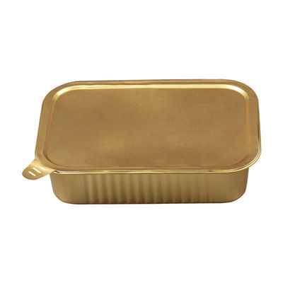 Scatola da pranzo da asporto semplificata con padella e coperchio in plastica