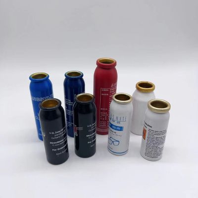 Dimensioni personalizzate durevoli Bottiglie in alluminio accettate per la bellezza Bottine di spray aerosol 80ml 100ml