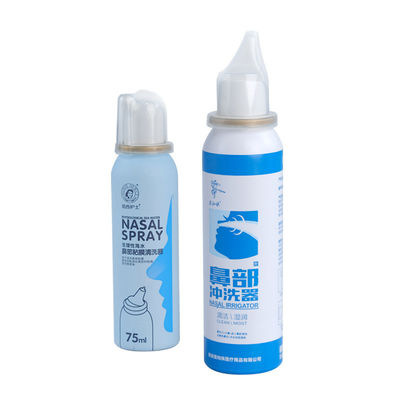 Dimensioni personalizzate durevoli Bottiglie in alluminio accettate per la bellezza Bottine di spray aerosol 80ml 100ml