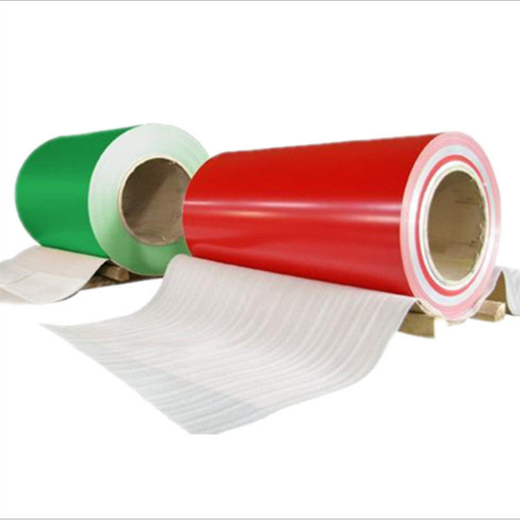 Larghezza personalizzata Assolutamente conveniente Verniciato 100-2000mm Rivestito Colore Rollo di bobina di alluminio