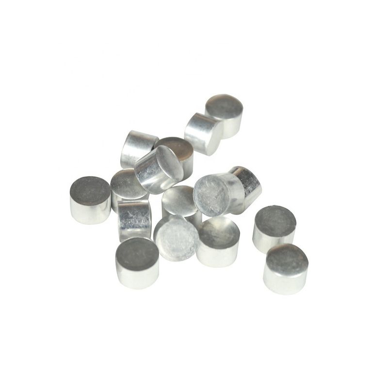 6061 Slug metallici di alluminio in bianco argento da per particelle di alluminio non in polvere