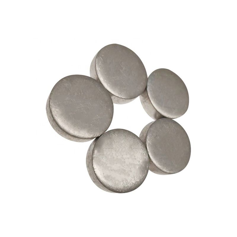 6 mm di diametro Disco rotondo di alluminio bianco argento non legato per pallet pieghevole 1070 lumaca