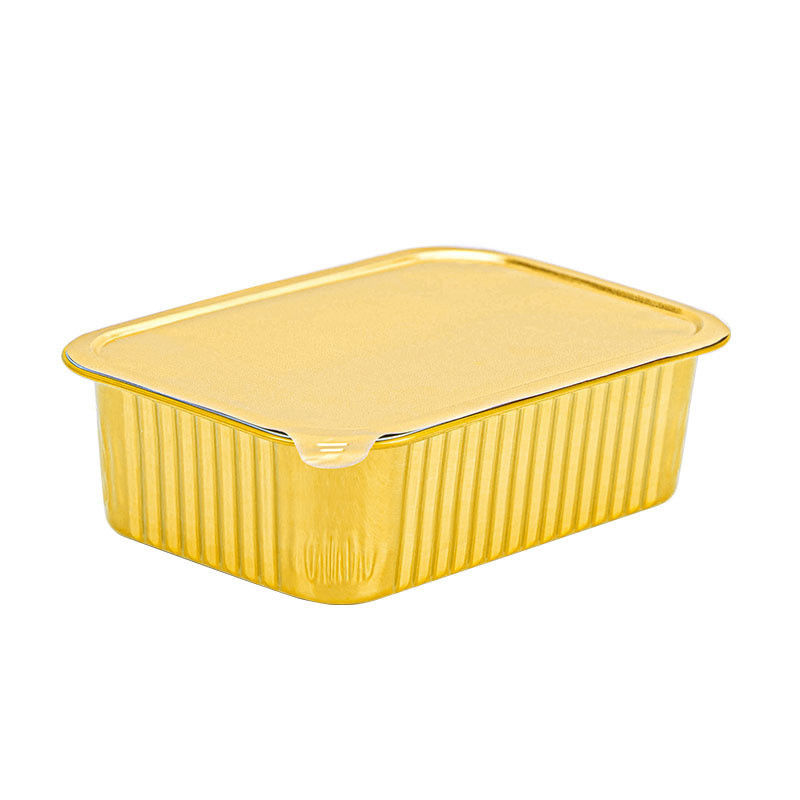 Forme personalizzate 600ml Fogli di alluminio Pastelline 10 confezioni 20 confezioni 50 confezioni per alimenti
